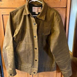 Filson Men’s Tin Cloth Short Lined Cruiser Jacket